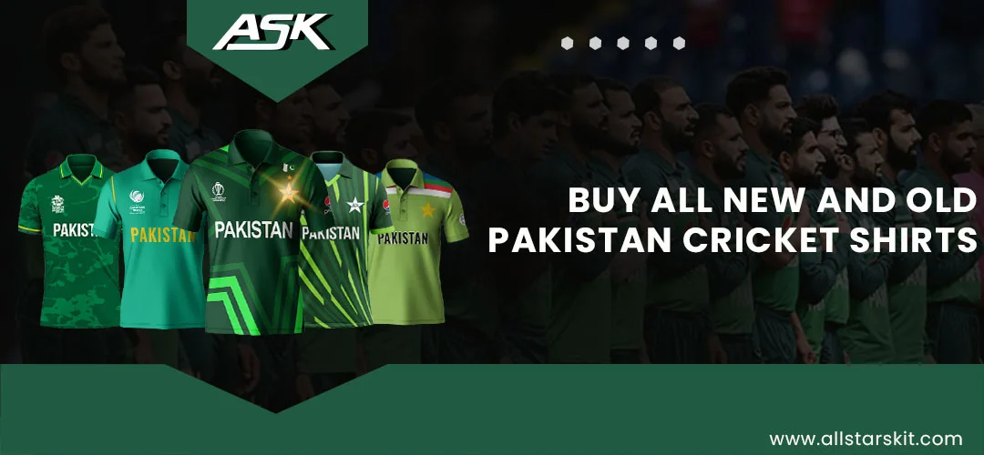 Buy All New and Old Pakistan Cricket Shirts