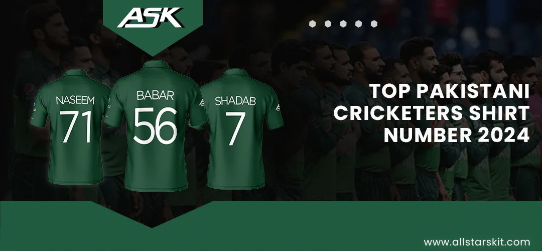 Top Pakistani Cricketers Shirt Number 2025