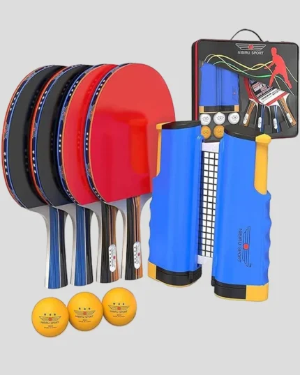 Ping Pong Paddles Set – Table Tennis Rackets and Balls