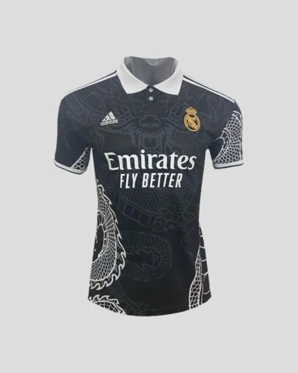 Real Madrid F.C. Black Dragon Jersey 2023/24