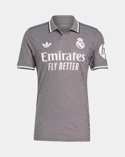 Real Madrid Third Charcoal Jersey 2025